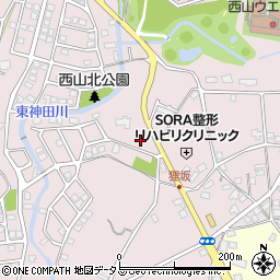 静岡県浜松市中央区西山町1301周辺の地図