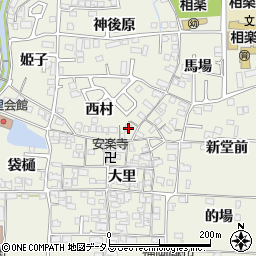 京都府木津川市相楽西村18周辺の地図
