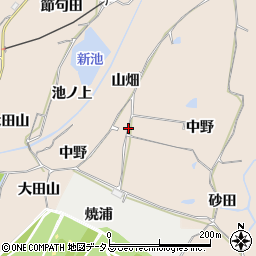 京都府木津川市加茂町観音寺（山畑）周辺の地図