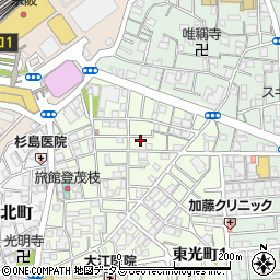 大阪府守口市大枝東町8-2周辺の地図