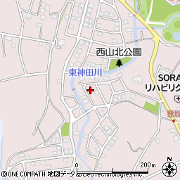 静岡県浜松市中央区西山町1206周辺の地図