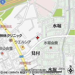 静岡県磐田市水堀138周辺の地図