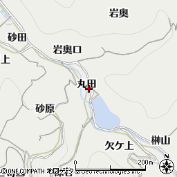 愛知県知多郡南知多町内海丸田周辺の地図