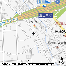 静岡県磐田市富丘750周辺の地図