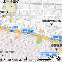 スズキアリーナ阪神周辺の地図