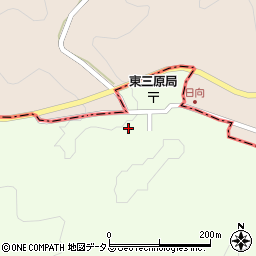岡山県井原市芳井町東三原1274周辺の地図