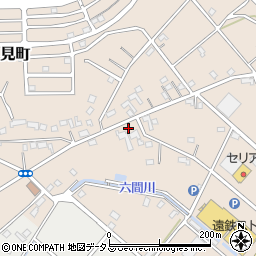 静岡県浜松市中央区大人見町3308周辺の地図