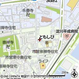 東中島第二土井マンション周辺の地図