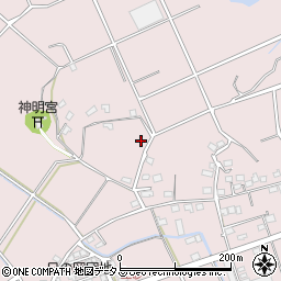 静岡県湖西市新所2421-7周辺の地図