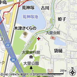 京都府木津川市相楽袋樋41周辺の地図