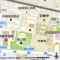 兵庫県尼崎市東七松町1丁目20周辺の地図