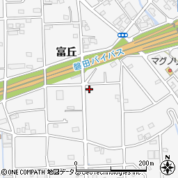 静岡県磐田市富丘637周辺の地図