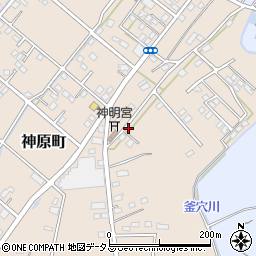 静岡県浜松市中央区神原町1225周辺の地図
