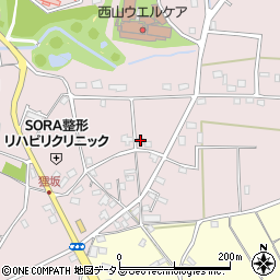 静岡県浜松市中央区西山町218周辺の地図