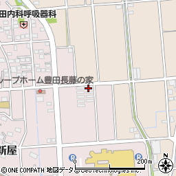 静岡県磐田市上新屋413周辺の地図