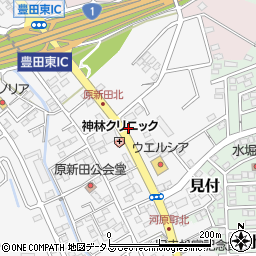 静岡県磐田市富丘939-1周辺の地図