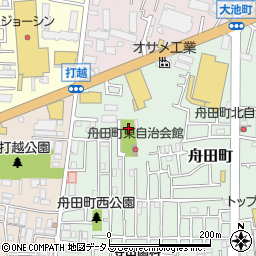 大阪府門真市舟田町3周辺の地図