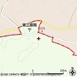 岡山県井原市芳井町東三原1076周辺の地図
