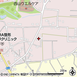 静岡県浜松市中央区西山町194周辺の地図