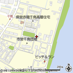 兵庫県赤穂市中広1696周辺の地図