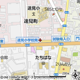 大阪府門真市速見町14周辺の地図