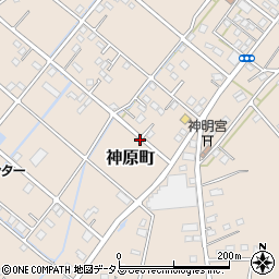 静岡県浜松市中央区神原町867周辺の地図
