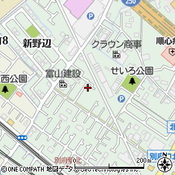 兵庫県加古川市別府町別府929-5周辺の地図