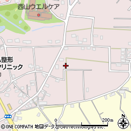 静岡県浜松市中央区西山町198周辺の地図
