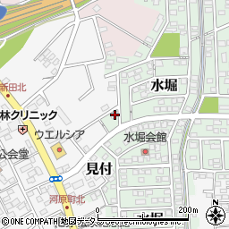 静岡県磐田市水堀139周辺の地図