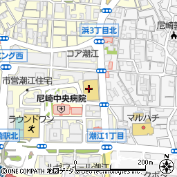 尼崎プロポーション　アカデミー周辺の地図