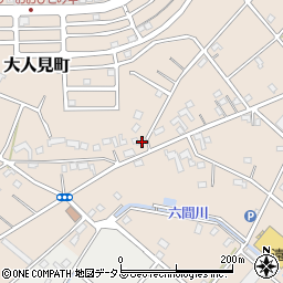 静岡県浜松市中央区大人見町834周辺の地図