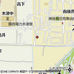 京都府木津川市木津南後背125-19周辺の地図