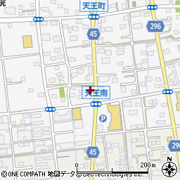 セブンイレブン浜松天王町店周辺の地図