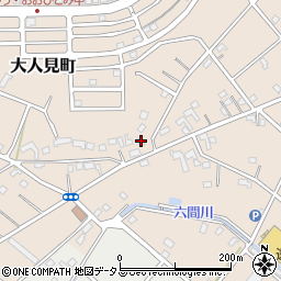 静岡県浜松市中央区大人見町833周辺の地図