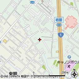 愛知県豊橋市岩屋町岩屋下62-2周辺の地図