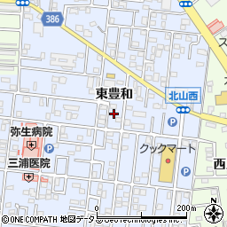 愛知県豊橋市弥生町東豊和139周辺の地図