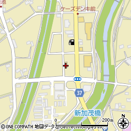 セブンイレブン菊川加茂店周辺の地図