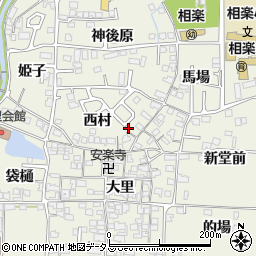 京都府木津川市相楽西村16周辺の地図