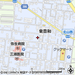 愛知県豊橋市弥生町東豊和85周辺の地図