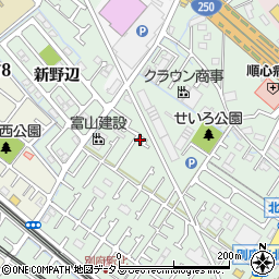 兵庫県加古川市別府町別府929周辺の地図
