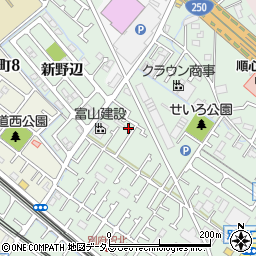 兵庫県加古川市別府町別府929-4周辺の地図