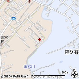 静岡県浜松市中央区神原町21周辺の地図