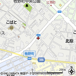 アンニョン京周辺の地図