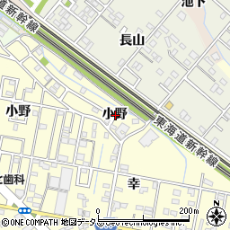 〒441-8156 愛知県豊橋市高師町（北原１、１−５７、５８、７６、８０〜８６、４４番地）の地図