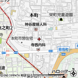 大阪府門真市本町29-13周辺の地図