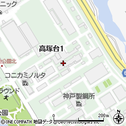 〒651-2271 兵庫県神戸市西区高塚台の地図