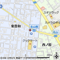 愛知県豊橋市弥生町東豊和146周辺の地図
