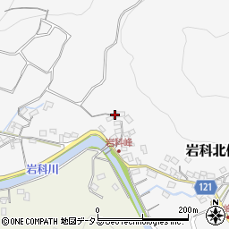 静岡県賀茂郡松崎町岩科北側861周辺の地図