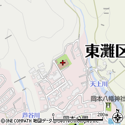 グランダ岡本ケアステーション周辺の地図
