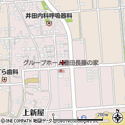 静岡県磐田市上新屋82周辺の地図